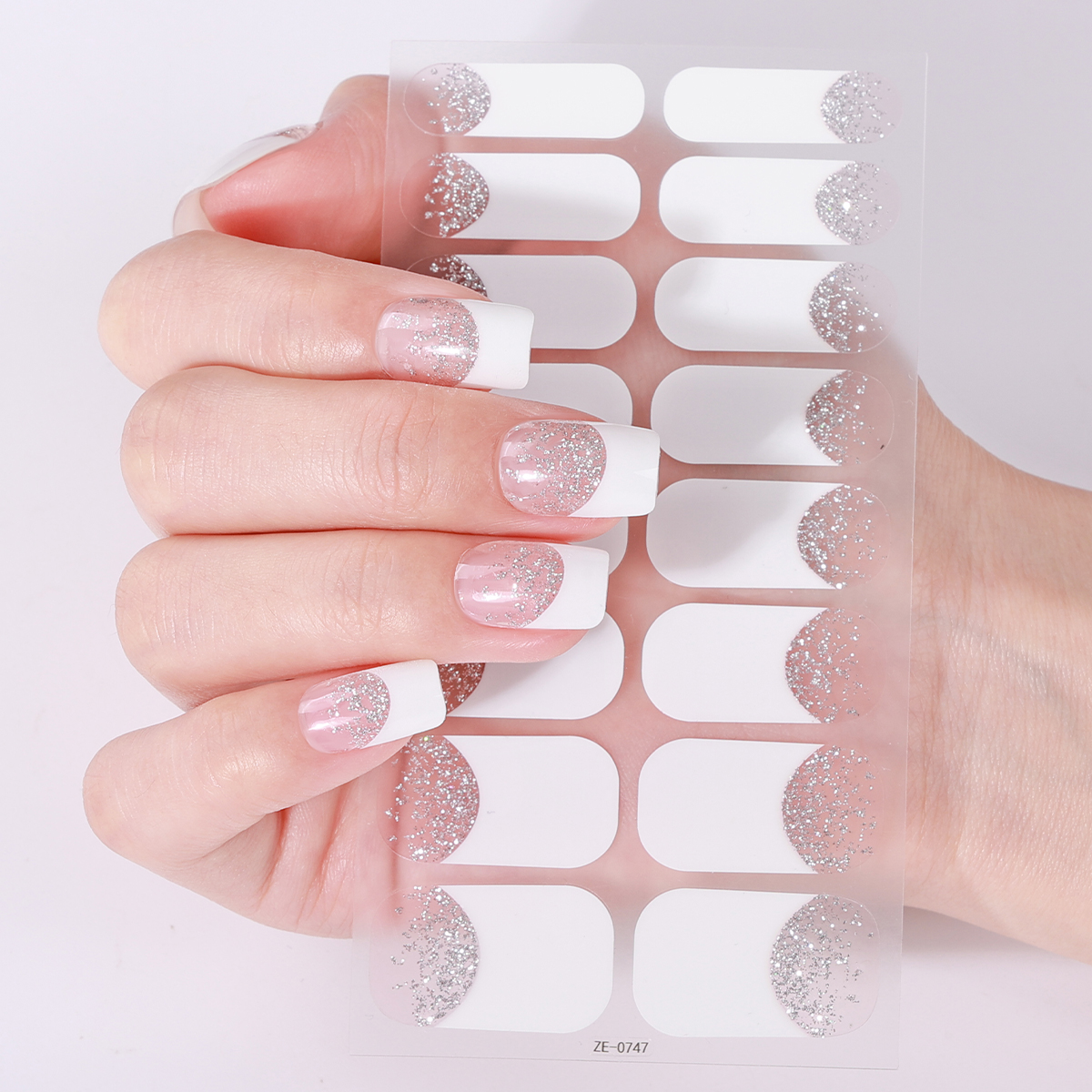 16Tips Full Cover French Nail  - Full Cover Adhesive 리뷰 및 가격