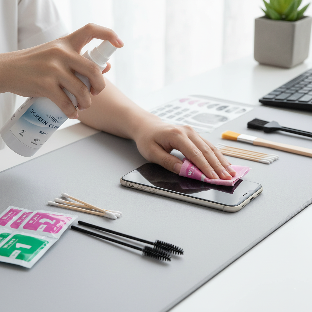 Phone & Tablet Screen Cleaning - Dust Removal Sticker 리뷰 및 가격