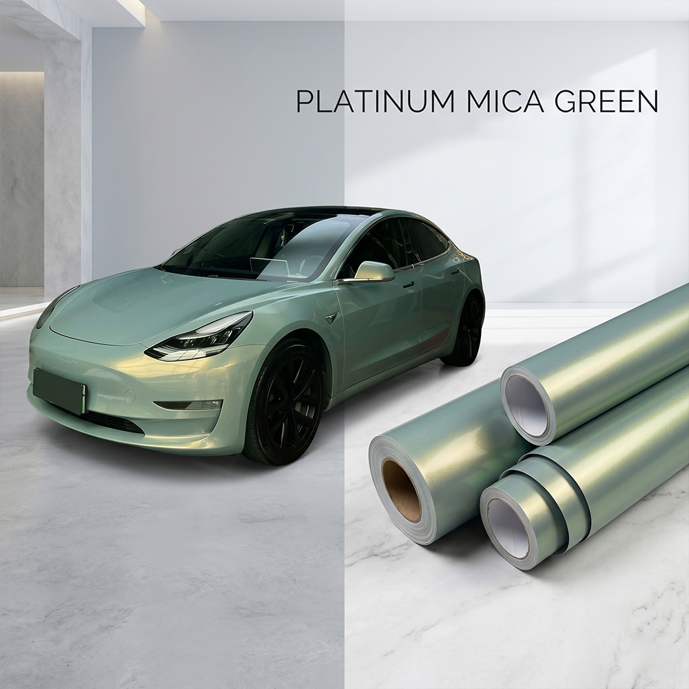 Car Vinyl Wrap Film Mica Green - Air Bubble Remover 리뷰 및 가격