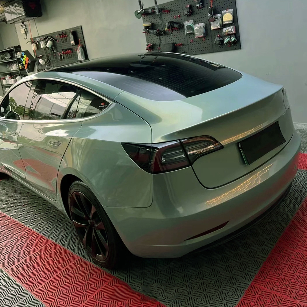 Car Vinyl Wrap Film Mica Green - Air Bubble Remover 리뷰 및 가격