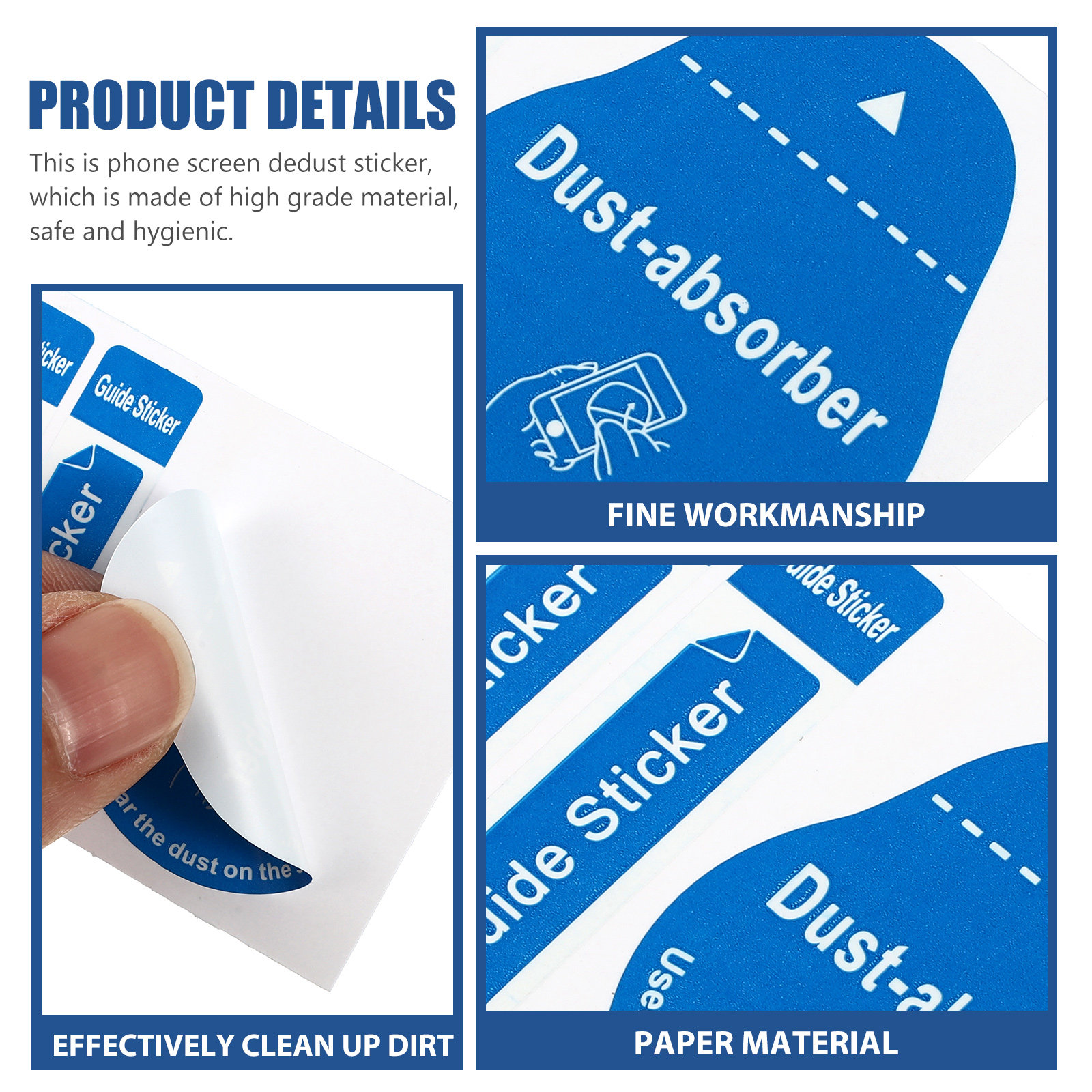 200pcs LCD Screen Dust Removal - Dust Removal Sticker 리뷰 및 가격