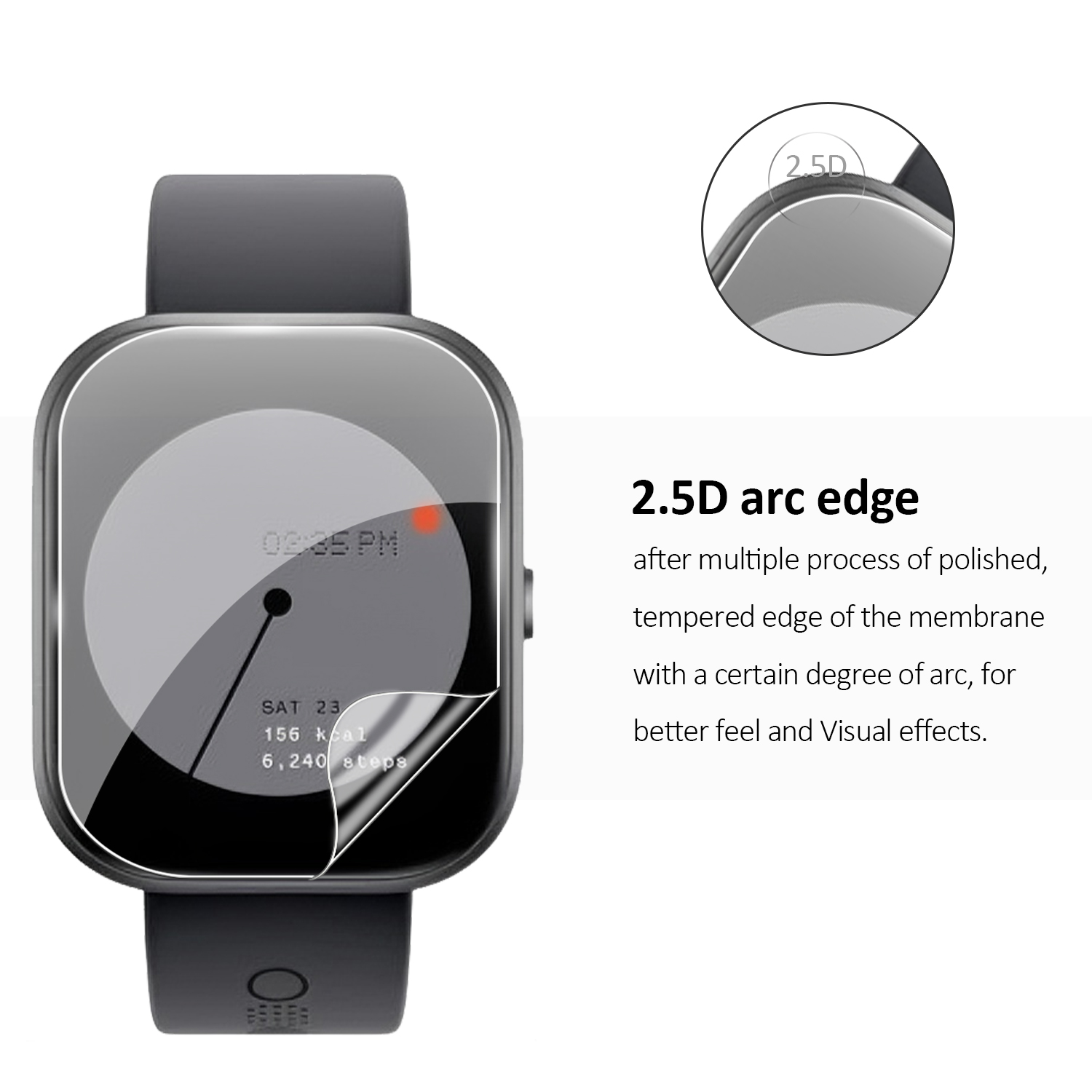 HD Clear TPU Hydraulic Screen  - Smartwatch Screen Film 리뷰 및 가격