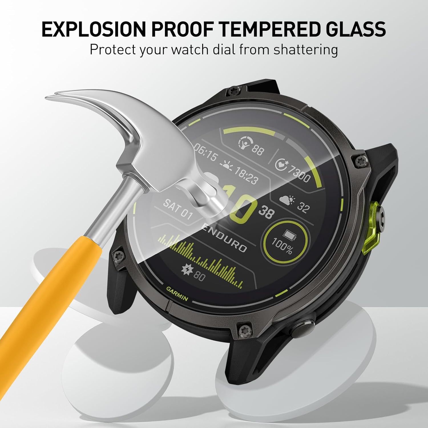 Tempered Glass Films For Garmi - Smartwatch Screen Film 리뷰 및 가격