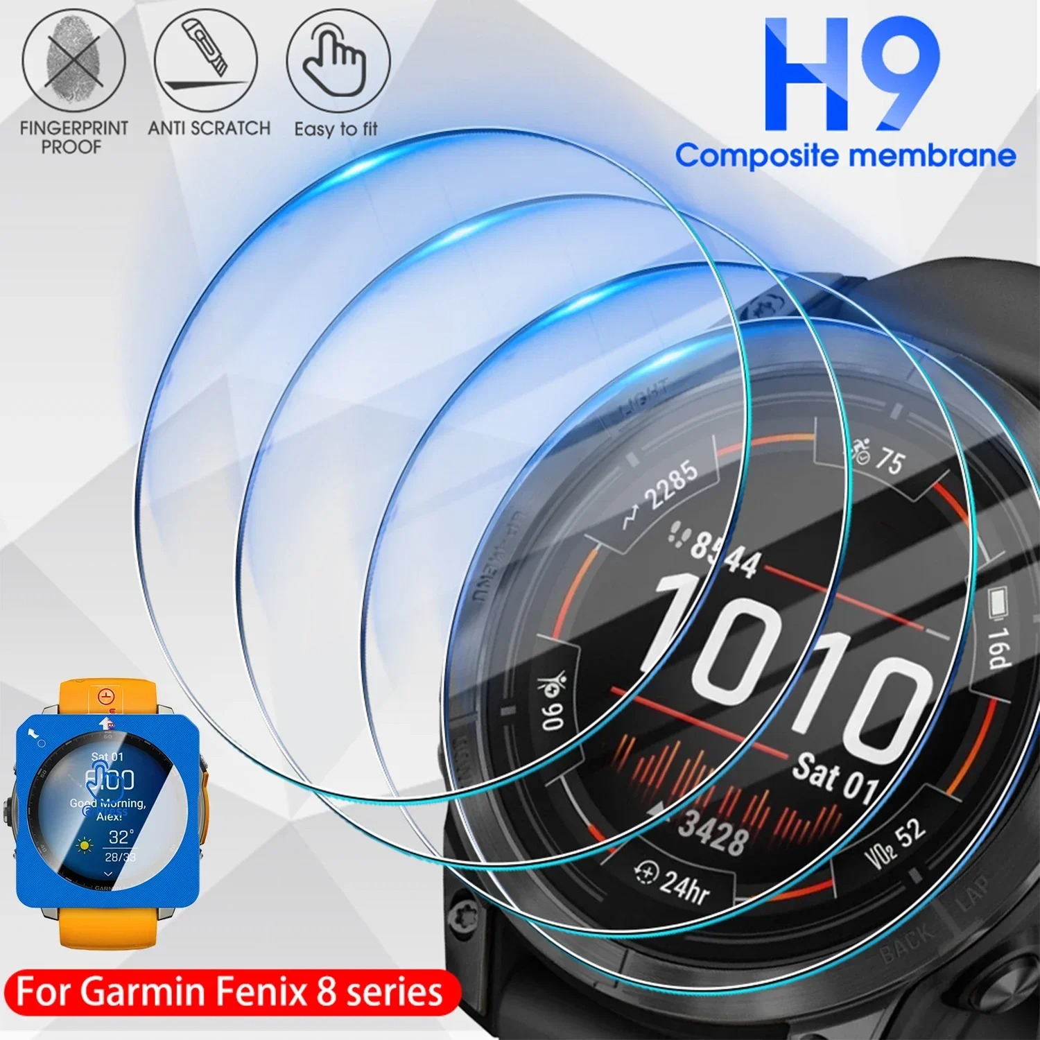 HD Tempered Glass For Garmin F - Screen Alignment Tool 리뷰 및 가격