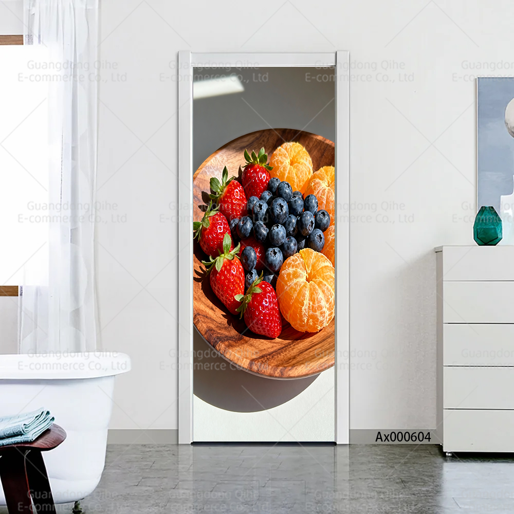 Bright Berry Mix Kitchen Door  - Full Cover Adhesive 리뷰 및 가격