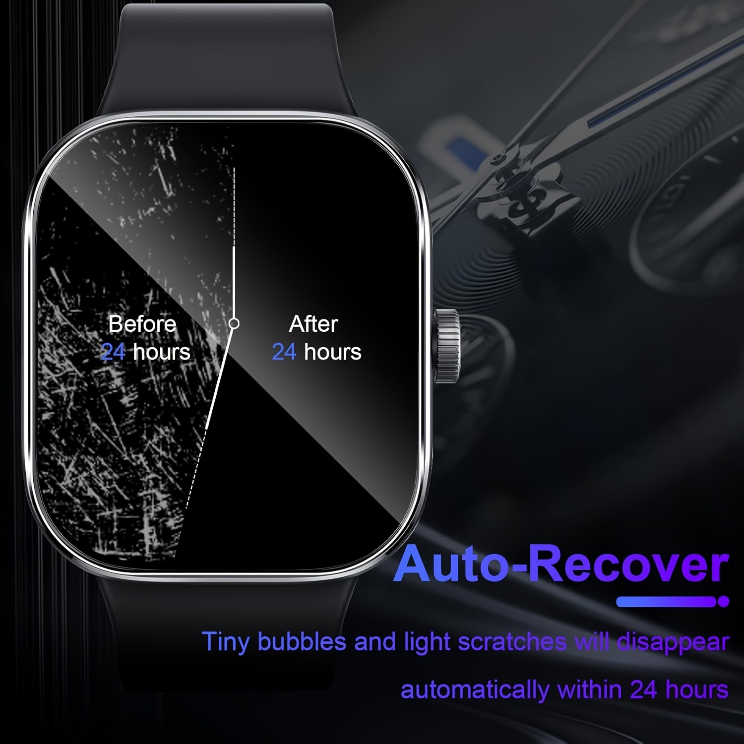 3-5Pcs Premium Tempered Glass  - Smartwatch Screen Film 리뷰 및 가격