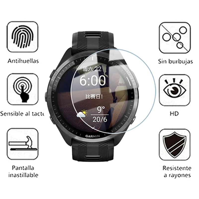 Tempered Glass For Garmin Fore - Tempered Glass Screen 9H 리뷰 및 가격