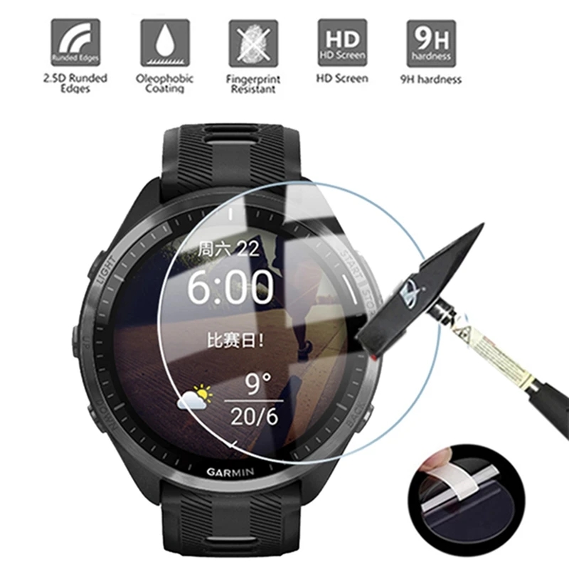 Tempered Glass For Garmin Fore - Tempered Glass Screen 9H 리뷰 및 가격
