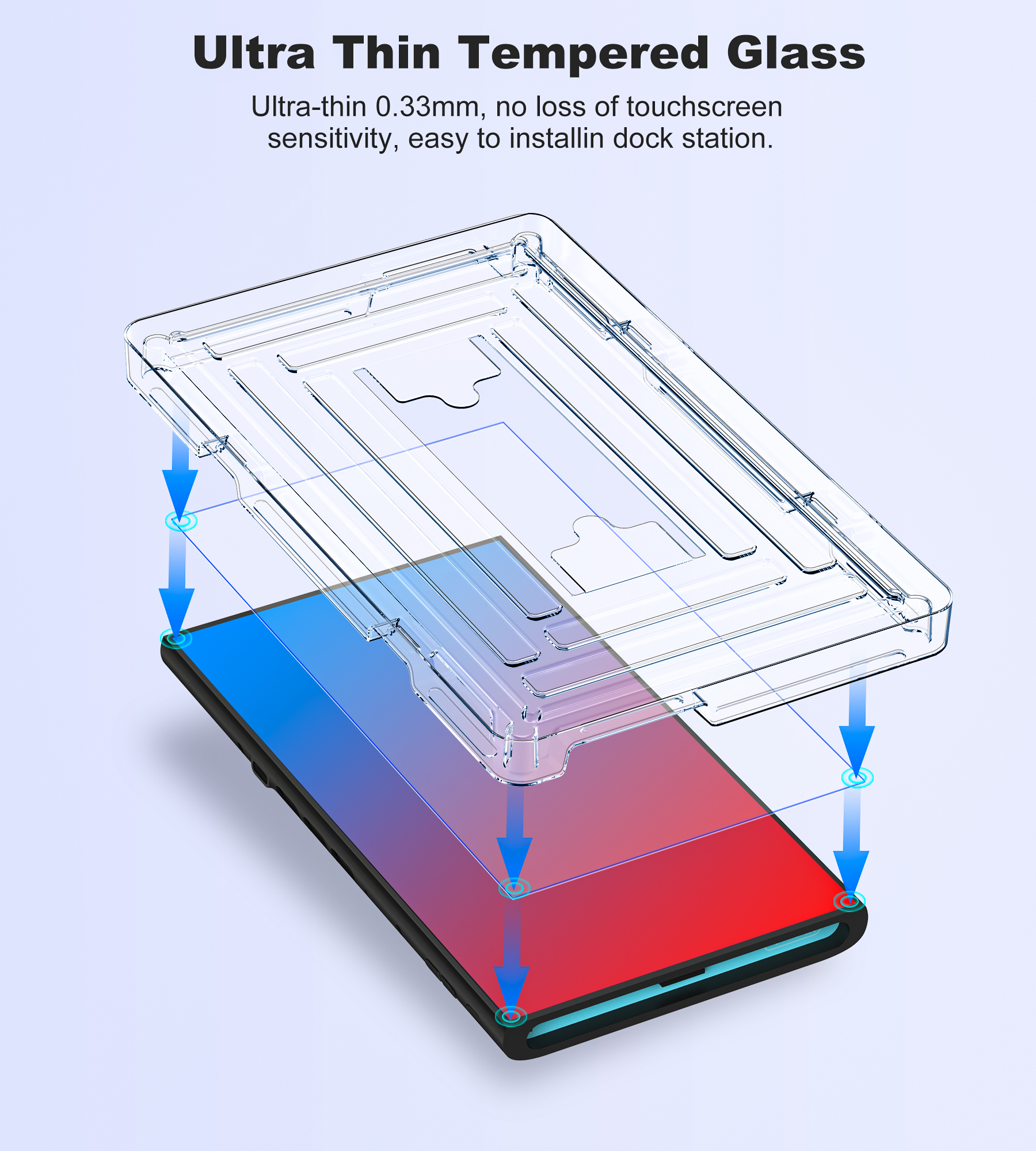 BEBONCOOL 2-Pack Tempered Glas - Screen Alignment Tool 리뷰 및 가격