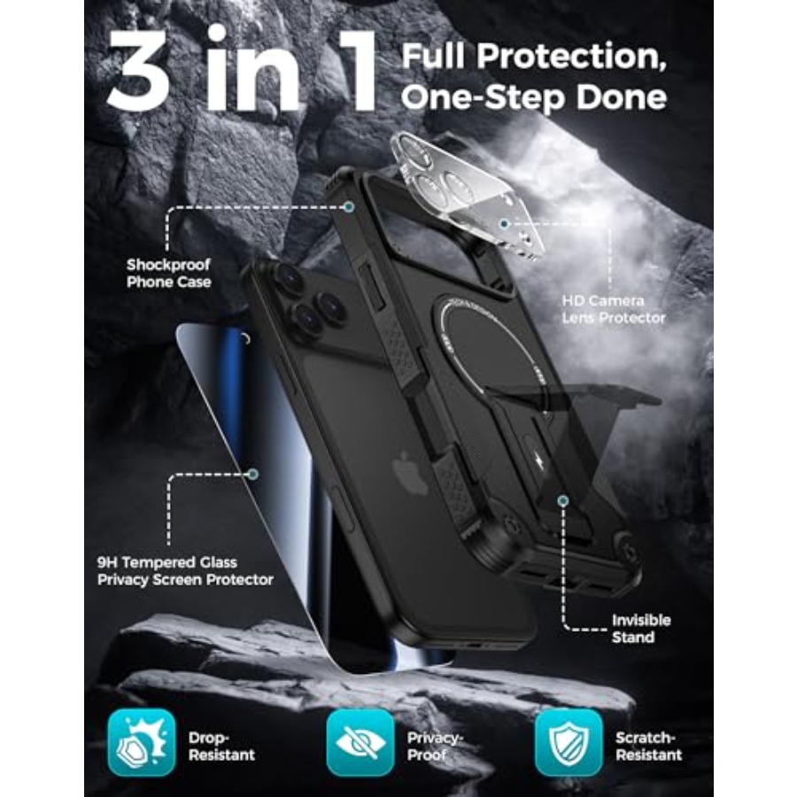 for iPhone 17 Pro Max Case wit - Privacy Screen Protector 리뷰 및 가격