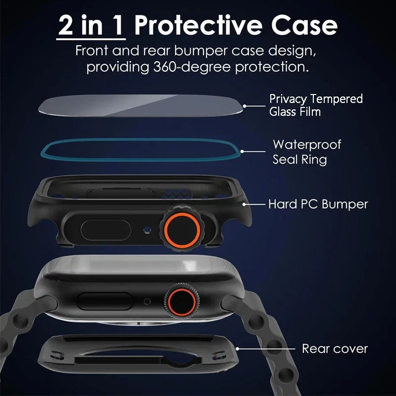 Privacy Glass+Case for Apple W - Privacy Screen Protector 리뷰 및 가격