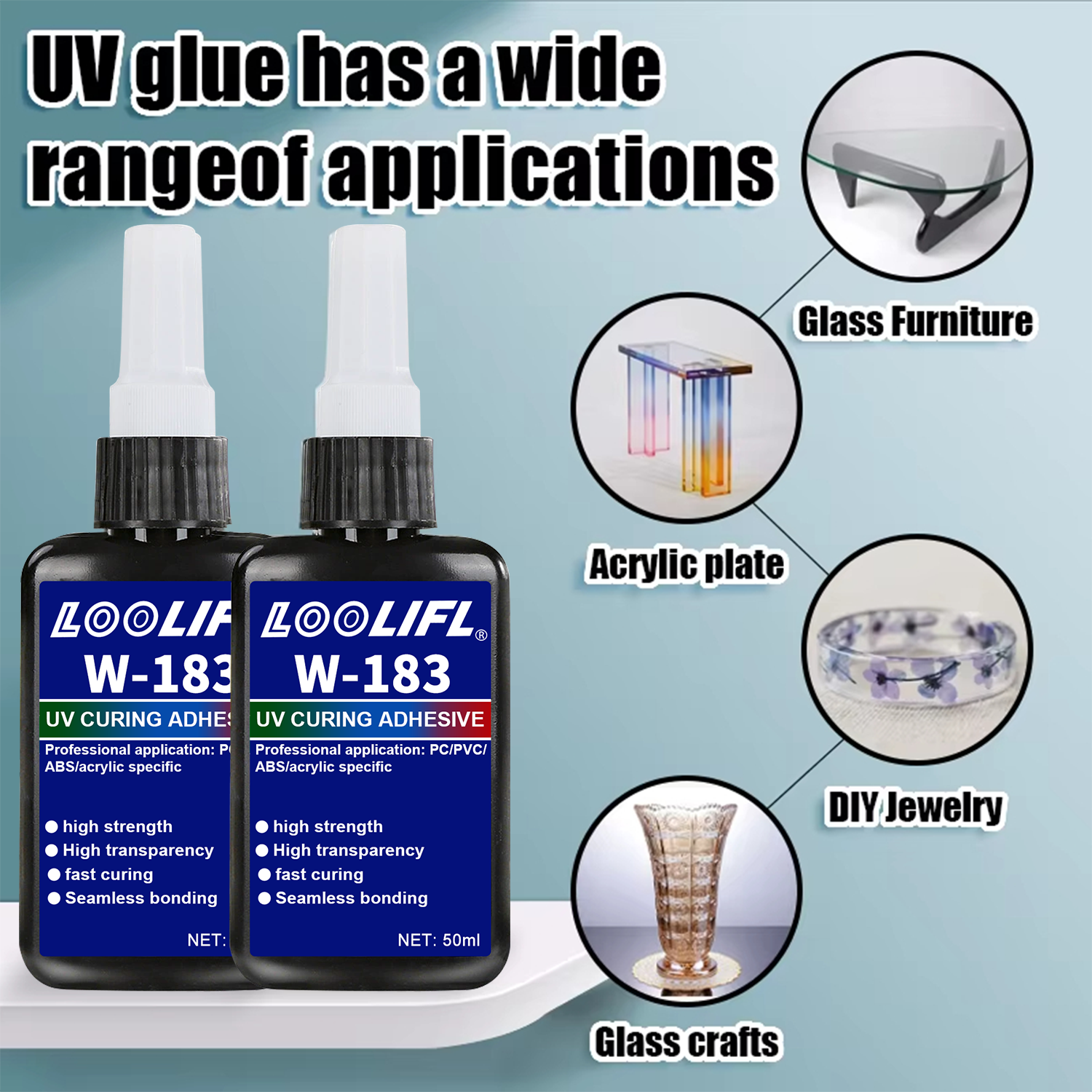 Hot Sell UV Hard Resin Adhesiv - Liquid Uv Glue Kit 리뷰 및 가격