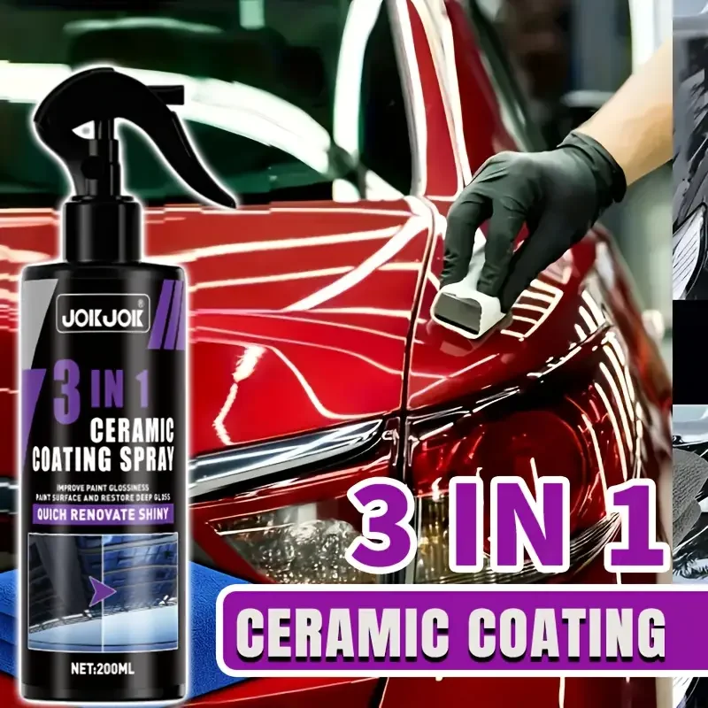 3 in 1 Car Ceramic Liquid Coat - Nano Liquid Coating 리뷰 및 가격