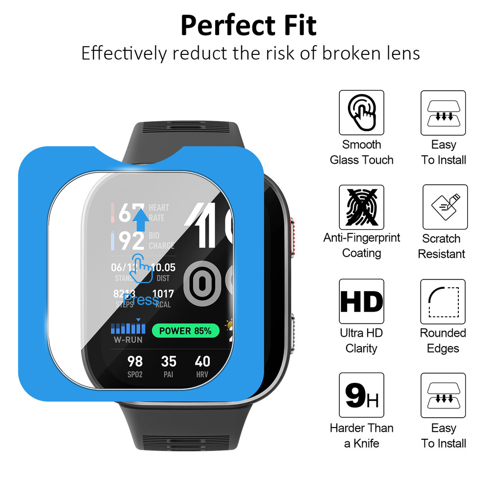 1-5PCS HD Clear Tempered Glass - Glass Protector Auto 리뷰 및 가격